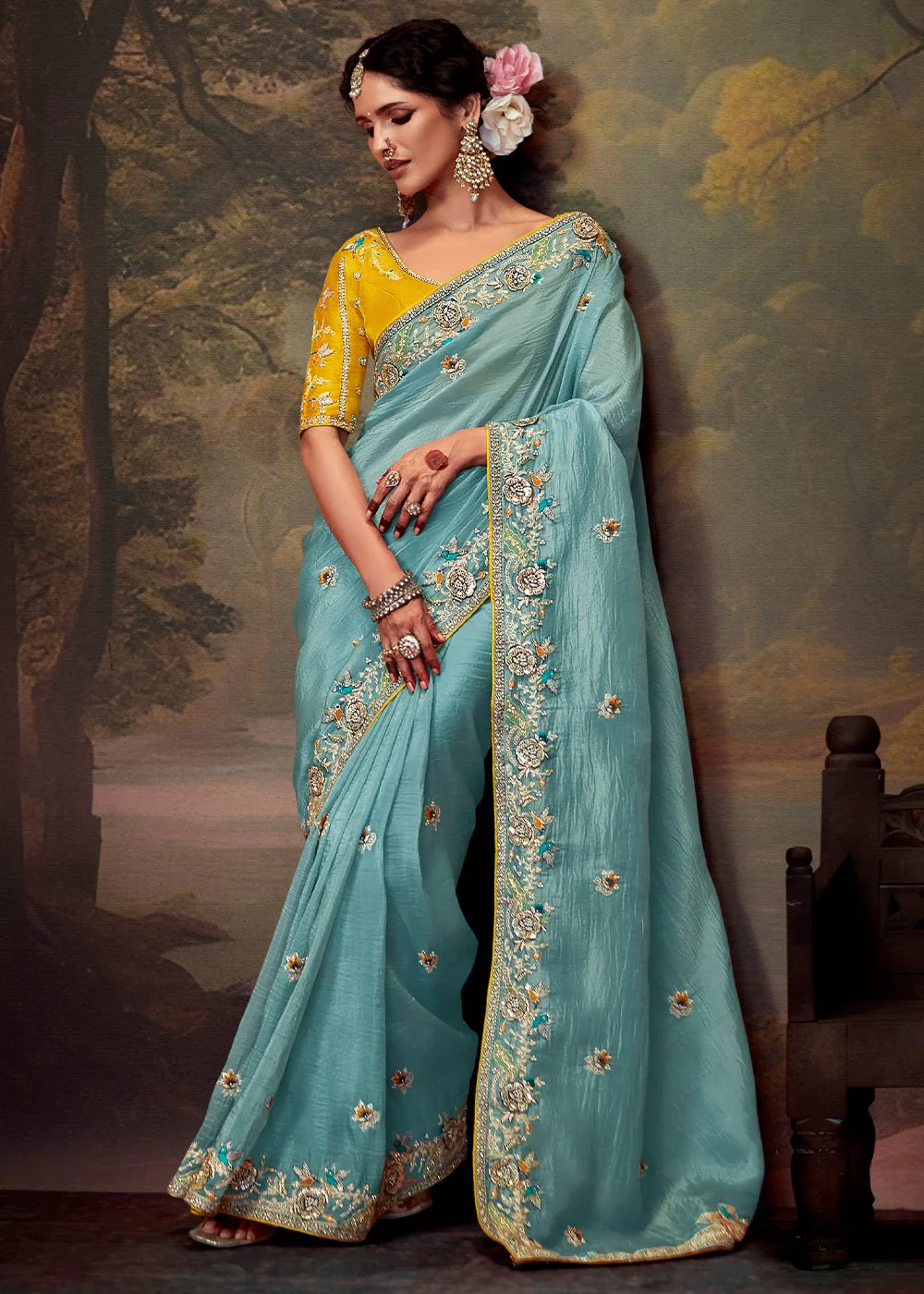Instagram saree
